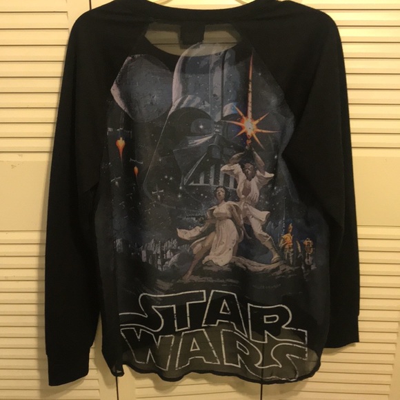 Star Wars Dark Vader Long Sleeve Shirt - Picture 5 of 5